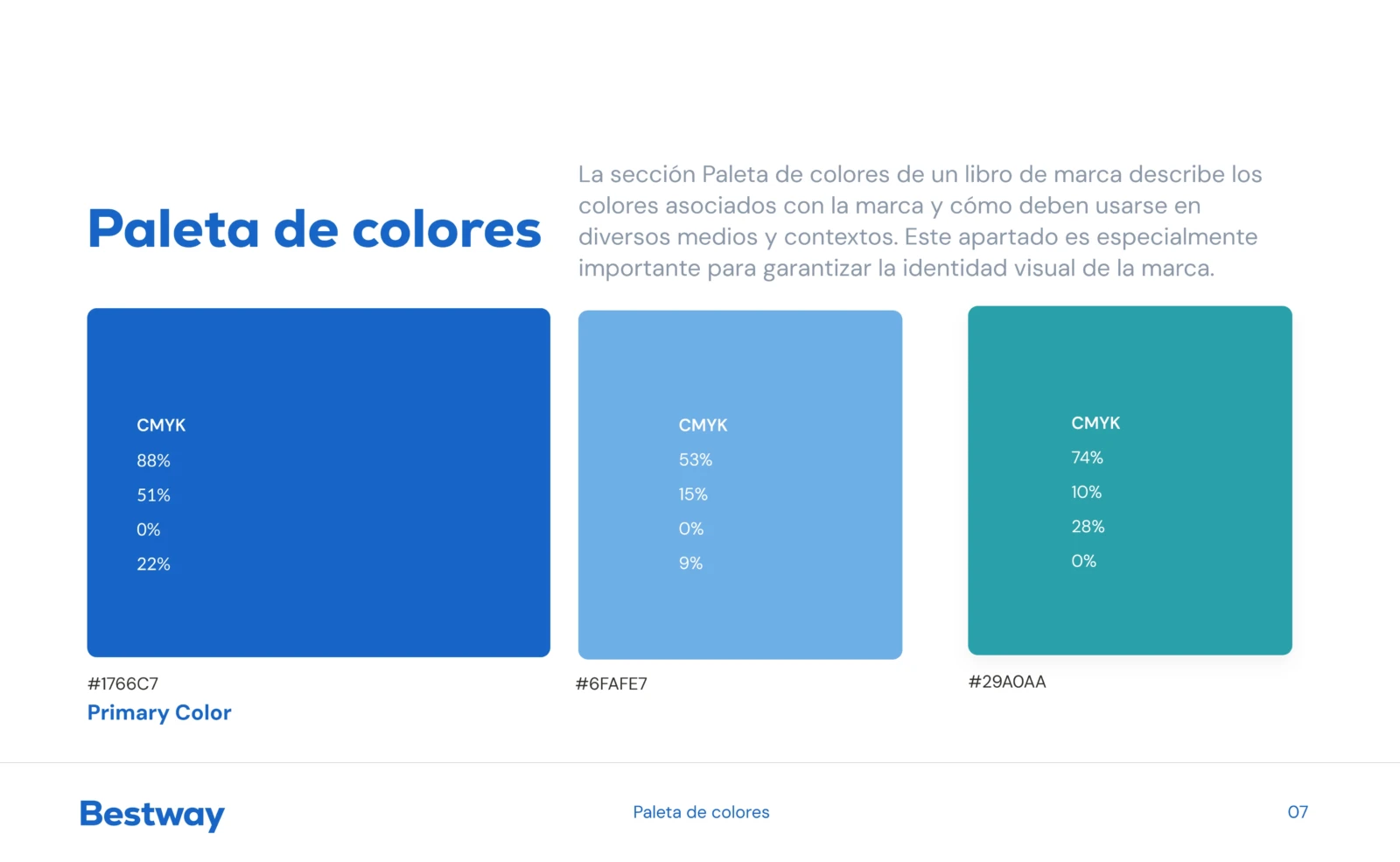 Paleta principal.