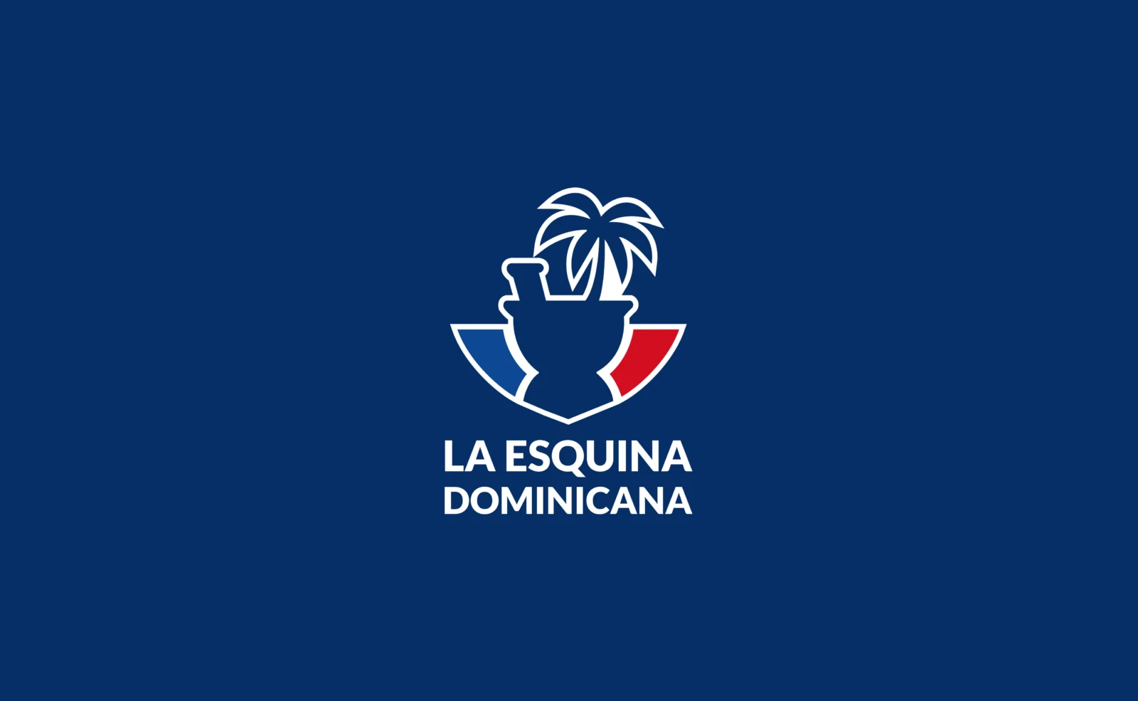 The logo on the flag blue.
