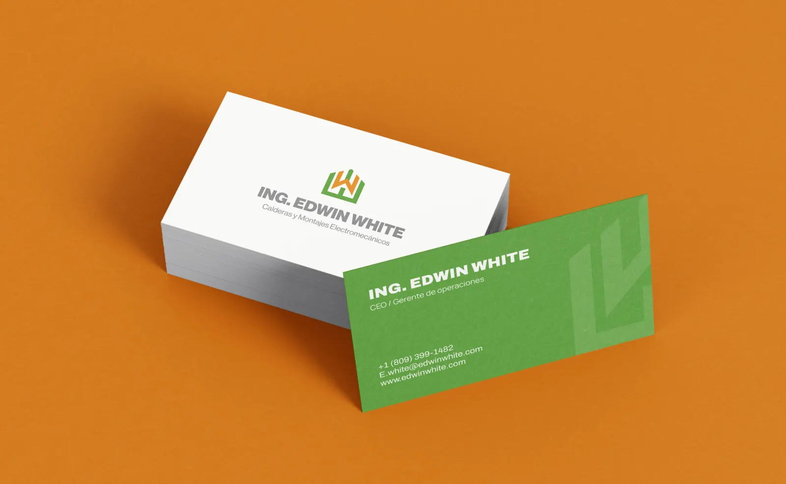 Tarjetas de presentación.